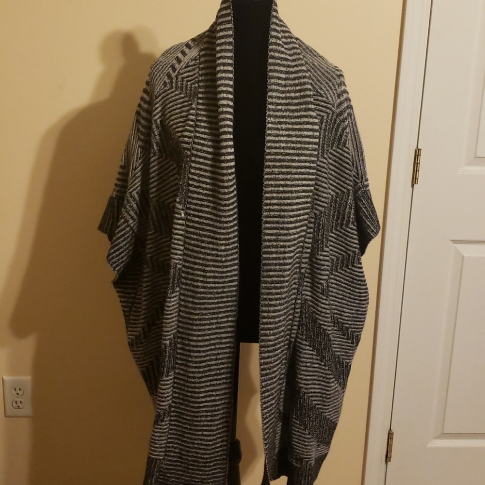 Express shawl sweater